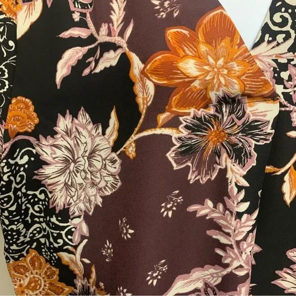 Maurices Floral Print Top Sz XL - Picture 10 of 15